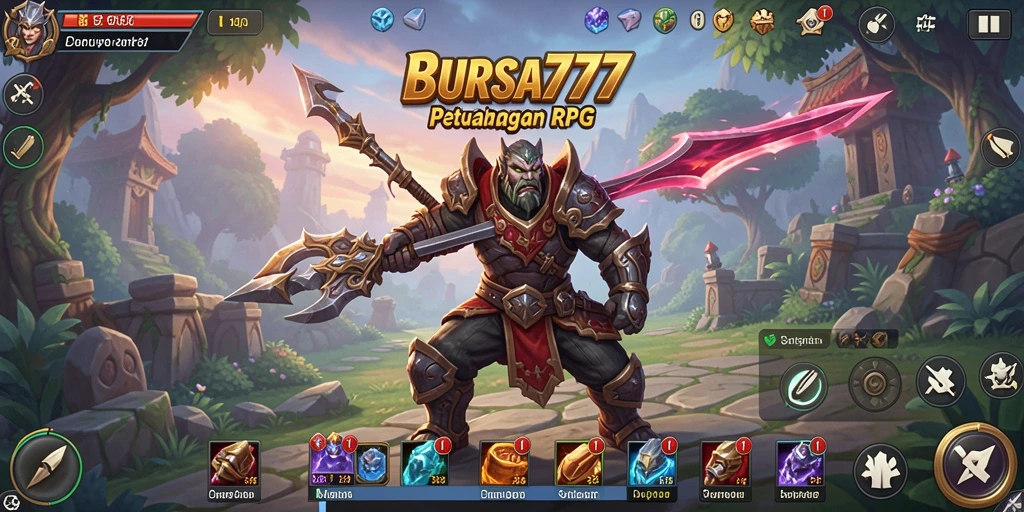 Tampilan menarik dari game BURSA777 dengan aksi seru dan karakter unik.