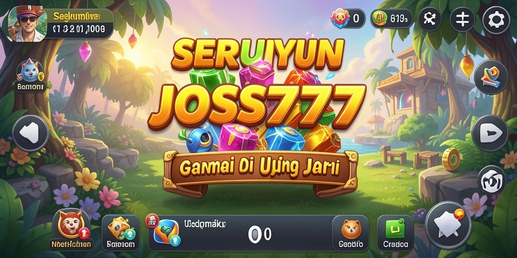 Tangkapan layar gameplay JOSS777 yang menarik dan penuh warna.