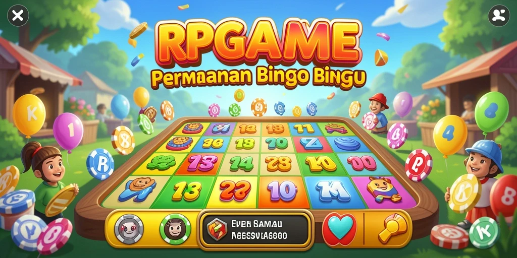 Screenshot dari gameplay seru RPGAME dengan tema Bingo.