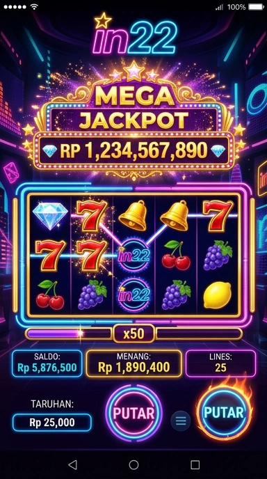 Proses unduh yang mudah di aplikasi in22.